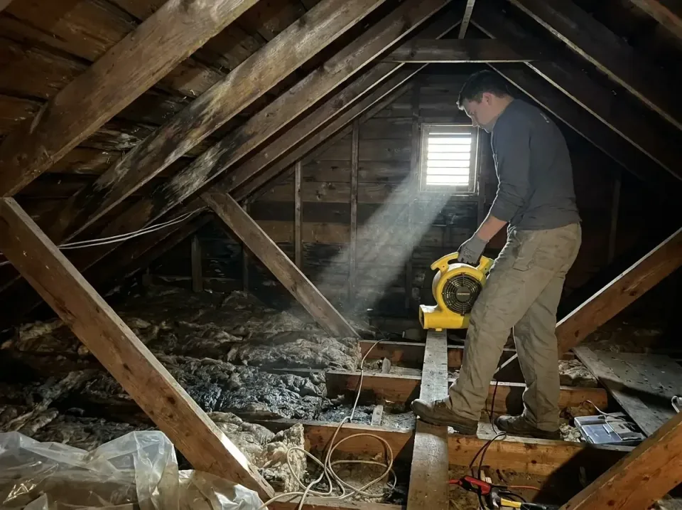 attic-water-damage-drying-proc-007 — frequently asked questions, Emergency Water Extraction & 24/7 Flood Response in River E…